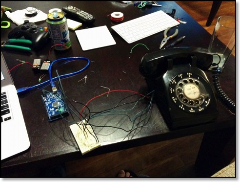 Rotary cell phone